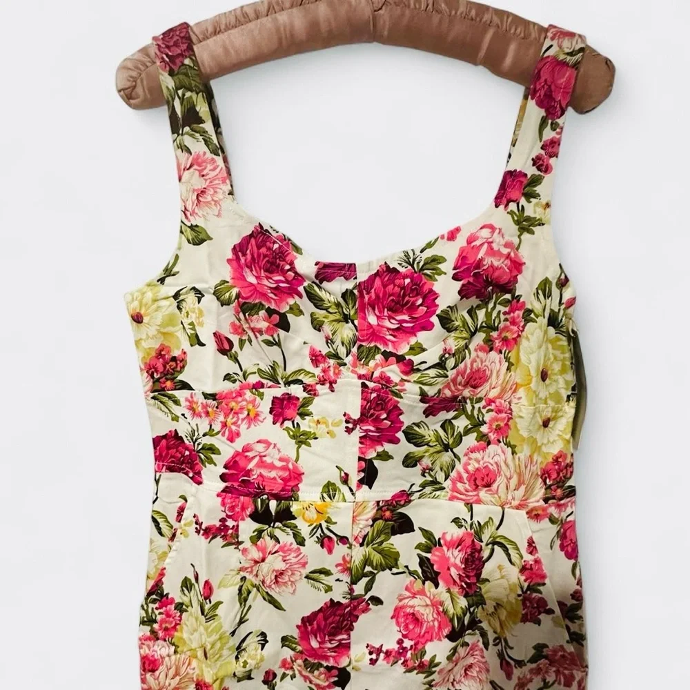 NWT ee:some Floral Jumpsuit - Sz S - Picture 4 of 7